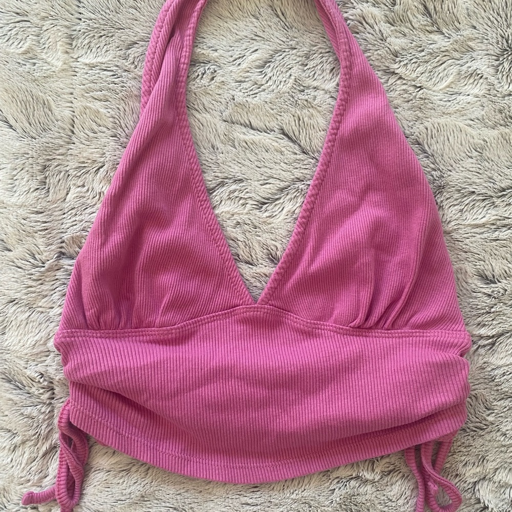 Forever 21 pink halter top